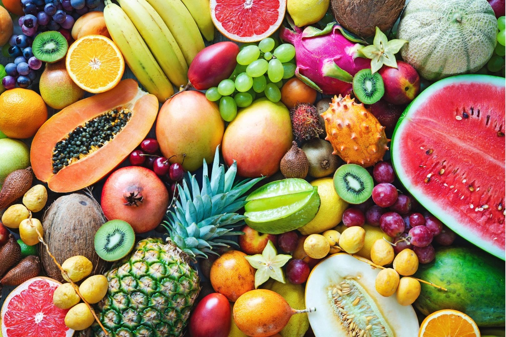 Assorted fresh fruits